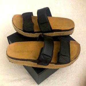 Leather strapped sandals , Olivia Miller size 9